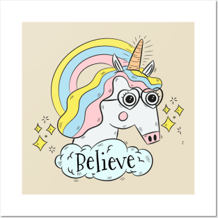 Inspirational unicorn Posters and Art